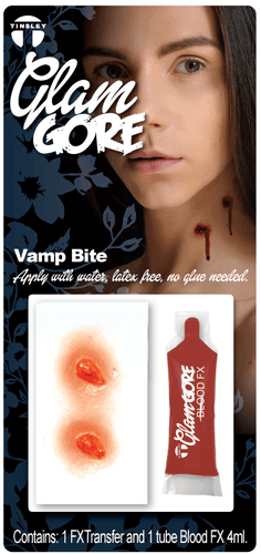 Vampire Bites 3D Transfers - Buy Online Only - The Costume Company