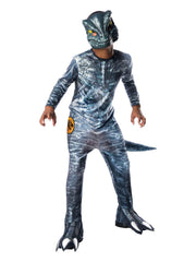 Velociraptor Blue Deluxe Lenticular Child Costume 