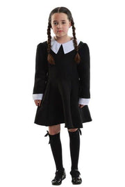 Haunted Child Wednesday Costume for Kids