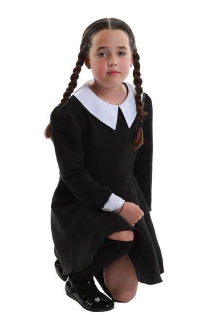 Haunted Child Wednesday Costume for Kids