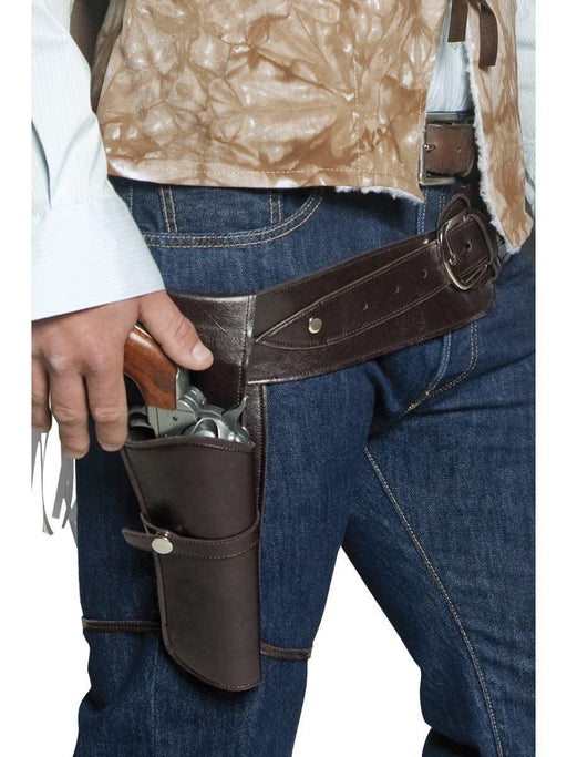 Western Wandering Gunman Belt and Holster - Buy Online Only - The Costume Company