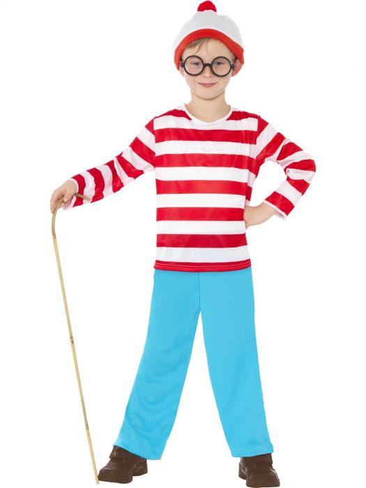 Where’s Wally ? Child Costume - The Costume Company