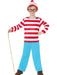 Where’s Wally ? Child Costume - The Costume Company