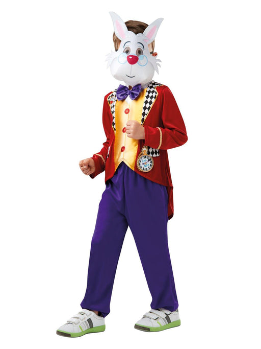 White Rabbit Alice In Wonderland Child Costume 