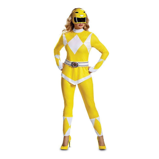 Yellow Power Ranger Costume - Buy Online Only - The Costume Company